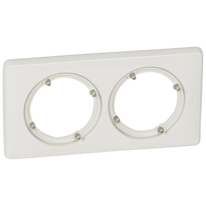 DOUBLE FRAME IP 44 CELIANE LEGRAND - WHITE