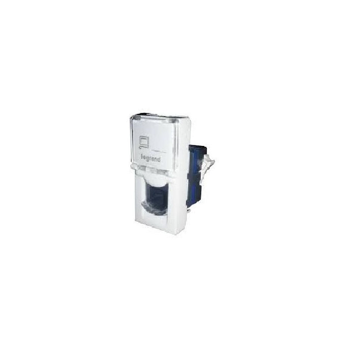 RJ-45 Cat 5e 1 MOD. MOSAIC LEGRAND - WHITE