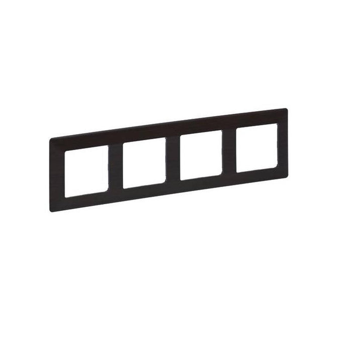 VALENA LIFE LEGRAND QUAD FRAME - DARK WOOD