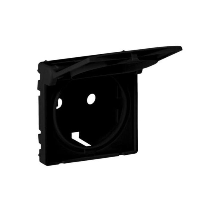 SAFETY SOCKET SOCKET WITH CAP LGR 756842 VALENA LIFE LEGRAND - BLACK