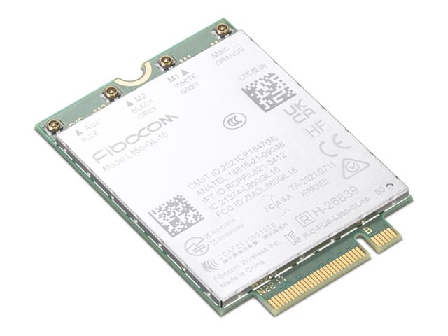 LENOVO ThinkPad Fibocom L860-GL-16 4G LTE CAT16 M.2 WWAN Module for X13 G4 T14s G4 L13 G4 L14 G4 L15 G4