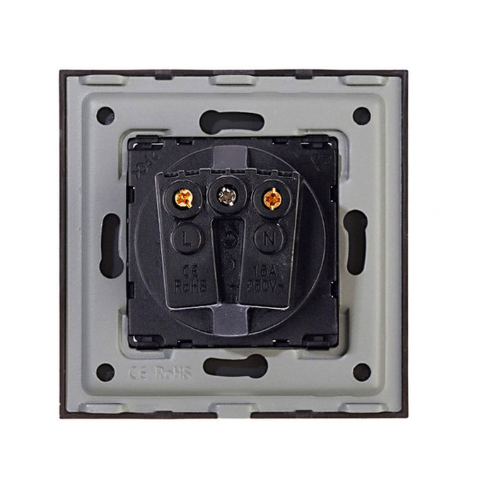 CONTACT WITH CHILD PROTECTION AND GLASS FRAME WHITE LUXON