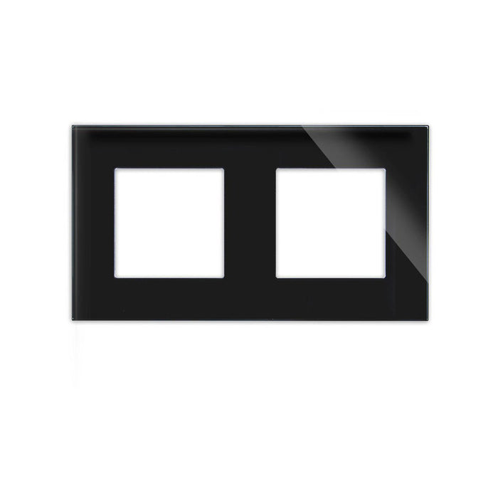 FRAME DOUBLE GLASS BLACK LUXON