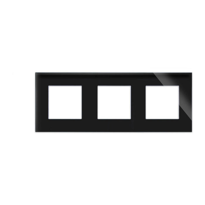 FRAME TRIPLE GLASS BLACK LUXON