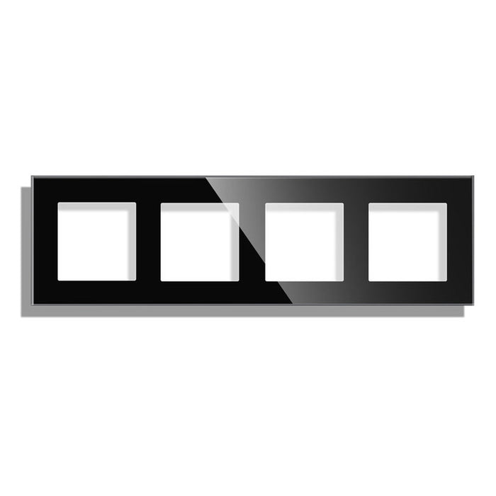 FRAME QUAD GLASS BLACK LUXON