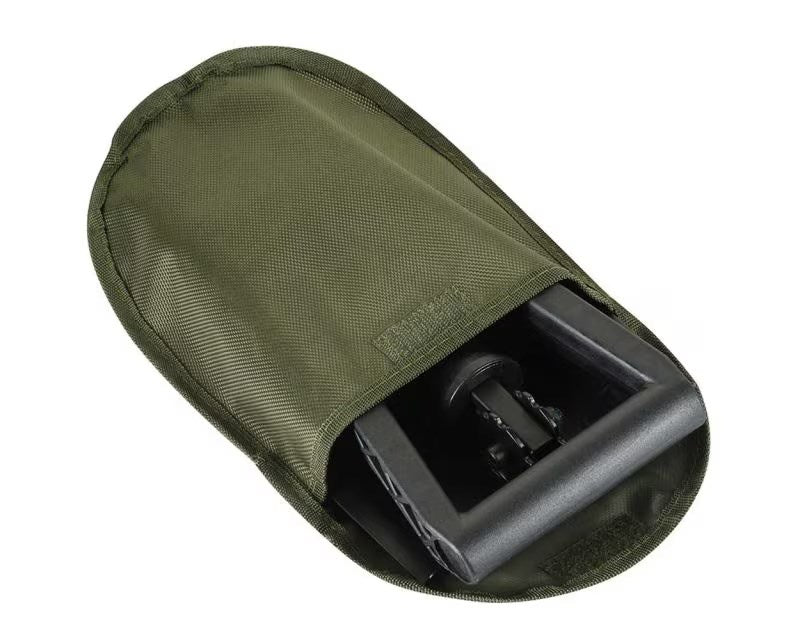 M-Tac Folding shovel with olive green cover