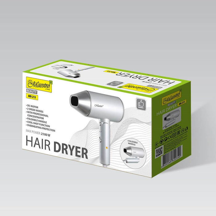 Hair dryer 2100W MAESTRO MR-213