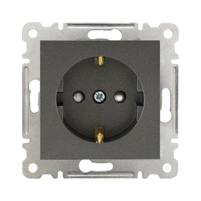 CONTACT SINGLE WITH CHILD PROTECTION MECHANISM GRAPHITE MAKEL KAREA LINE