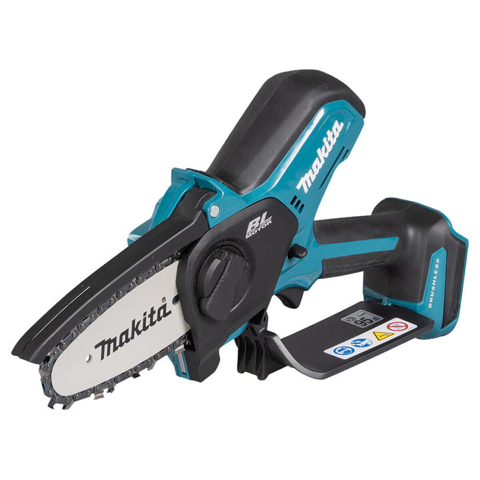 BATTERY BRUSHLESS MINI CHAIN SAW MAKITA DUC101Z 18 V, BAR LENGTH 10.00 cm, WITHOUT BATTERY AND CHARGER, BAR LENGTH 10.00 cm