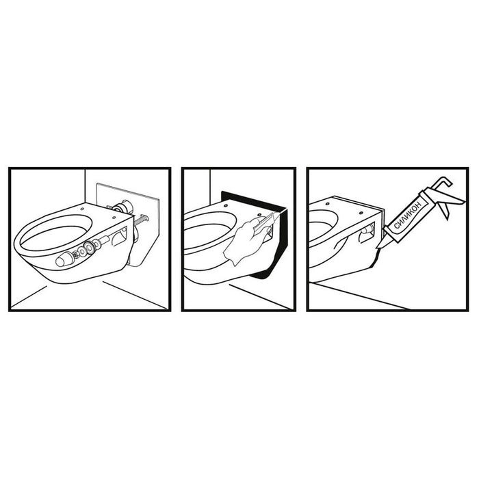 INSULATING RUBBER FOR CONSOLE TOILET. PLATE MARIO10