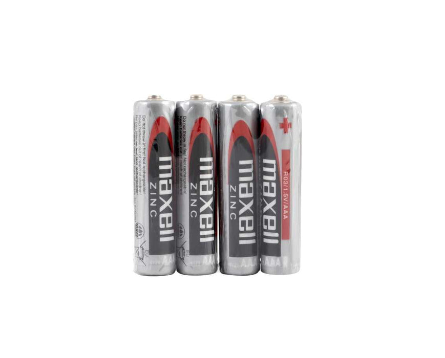 Zinc Manganese battery MAXELL R03 1.5V / 4 pcs. in package/