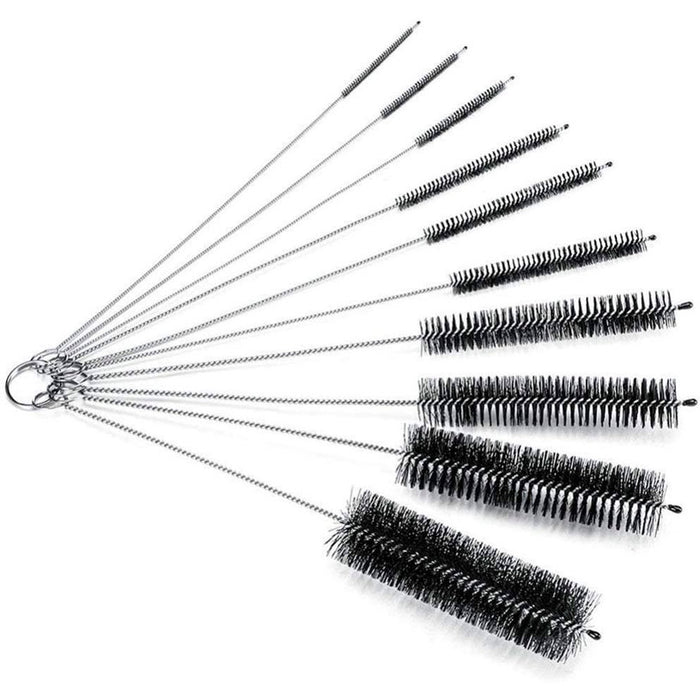SET OF 10 HOUSEHOLD BRUSHES MAXHOME