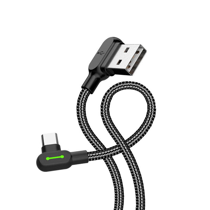 USB to USB-C cable Mcdodo CA-5281 LED, 1.2m (black)