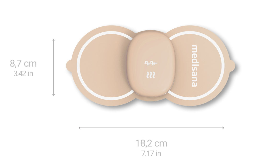 Pads/electrodes for Medisana TT 250 (2 pcs, large)