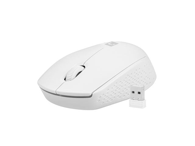 Natec Mouse Stork Wireless 1600DPI Optical, White
