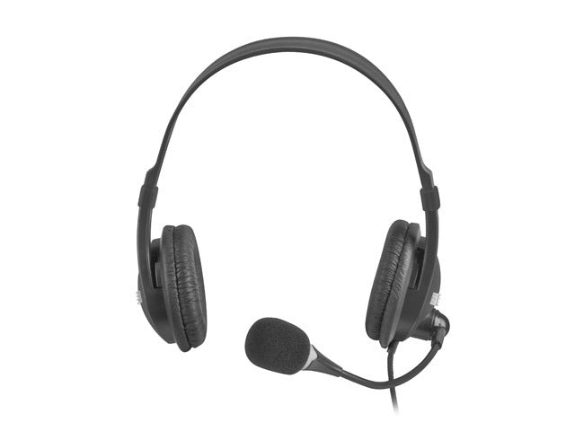 Natec Headset Drone With Microphone Black