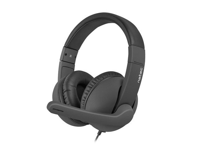 Natec Headset Rhea With Microphpne Black