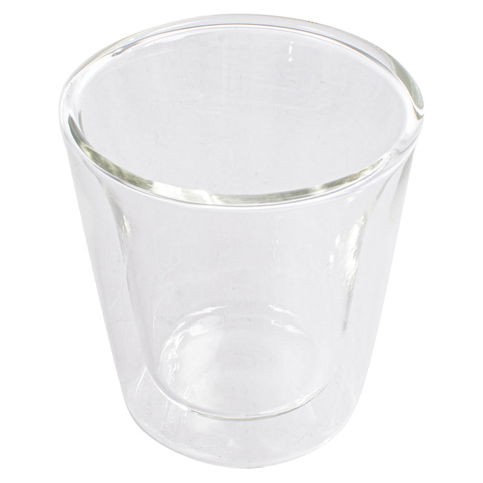 DOUBLE-WALLED COFFEE GLASS 2PCS 100 ML NERTHUS