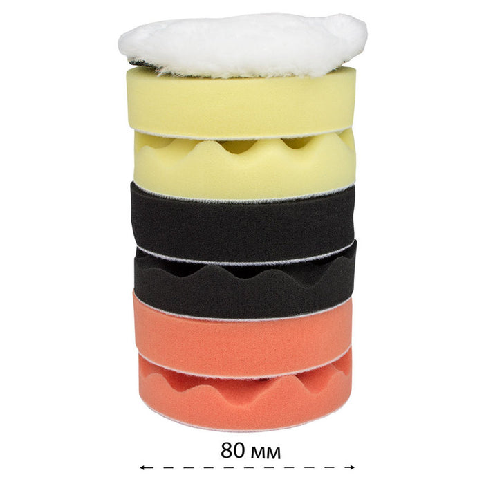 SET OF POLISHING SPONGES 7 PCS NEXTOOL NEXTOOL