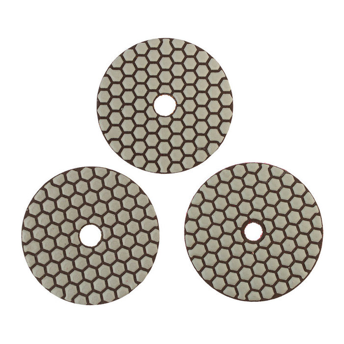DIAMOND DRY POLISHING DISCS SET 3 PCS NEXTOOL SPD-310