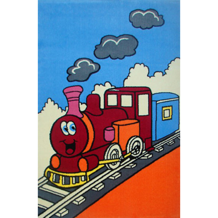 CHILDREN'S CARPET TRAIN 100X150 CM RIGHT. 1139