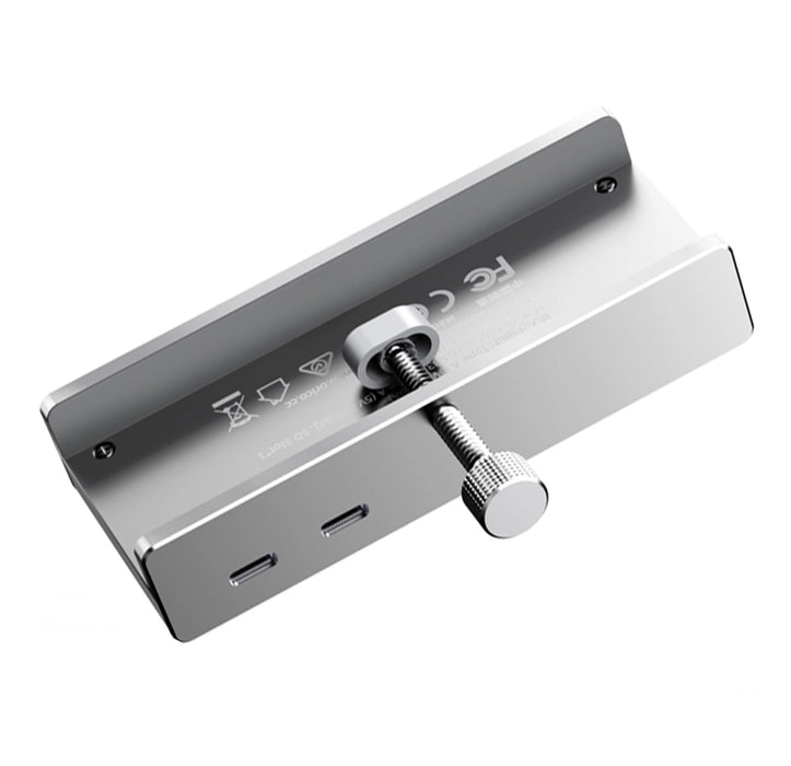 Orico MH5PMM Clamp-mounted Hub USB-C / 2x USB-A 3.0, + SD&TF + 3.5mm Audio - Black