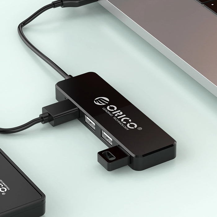 Orico FL01 USB-A Hub Docking Station 4x USB-A 2.0 - Black