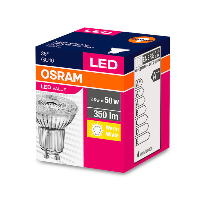 LED BULB OSRAM GU10 3.6W 3000K 350LM