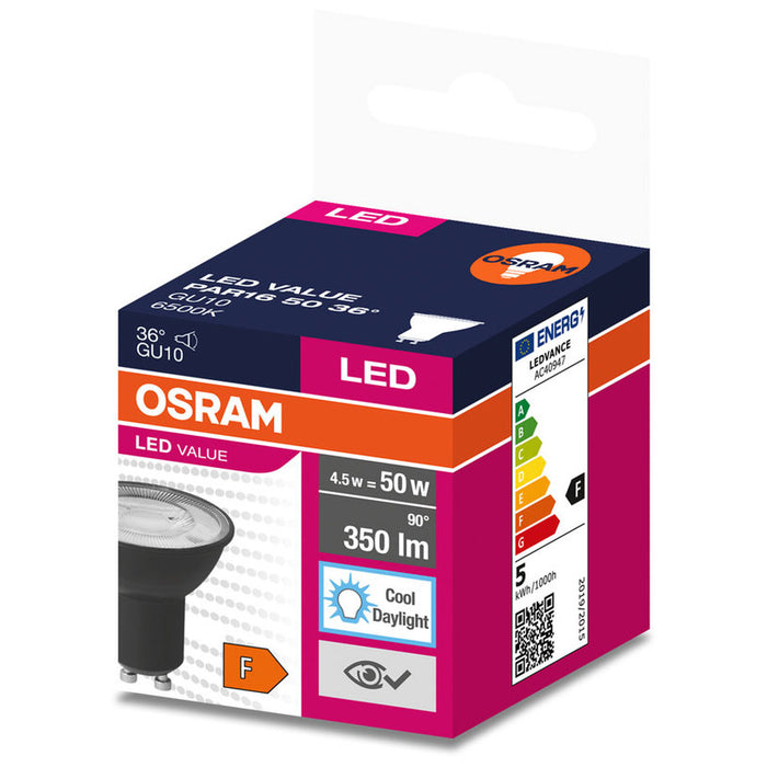 LED BULB GU10 4.5W 4000K OSRAM
