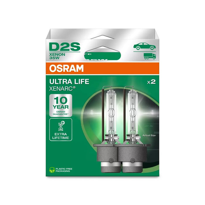 MOTORCYCLE LAMP 66240ULT D2S 35W P32D-2 DUOBOX OSRAM