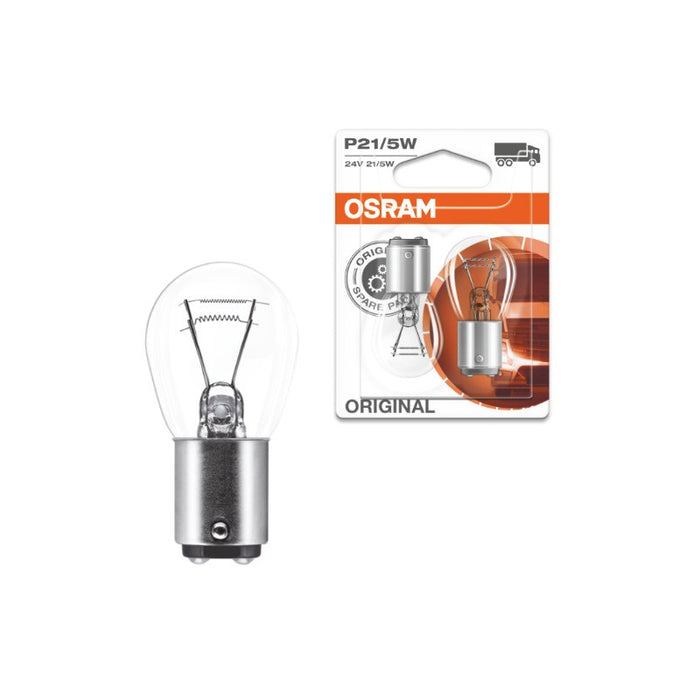 CAR LAMP 7537 P21/5W 24V BAY15d UNPACKED OSRAM