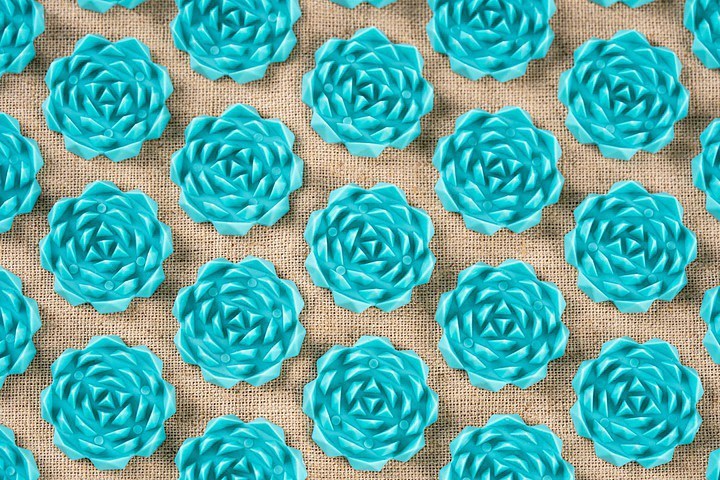 ORO-HEALTH acupressure mat, colour grey