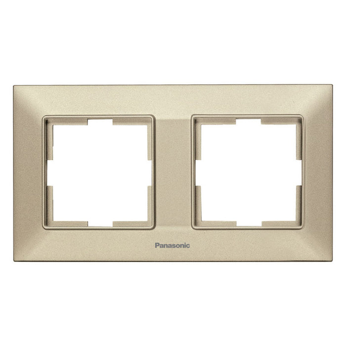 FRAME DOUBLE HORIZONTAL BRONZE PANASONIC Arkedia Slim