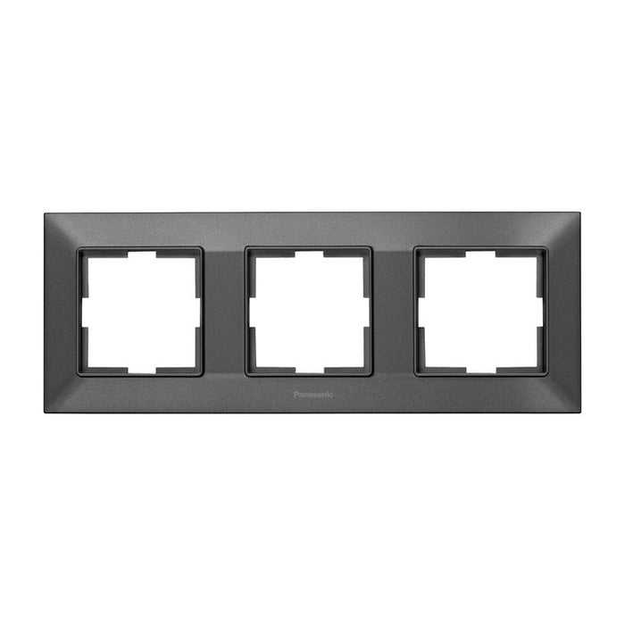 FRAME TRIPLE HORIZONTAL DARK GRAY PANASONIC Arkedia Slim