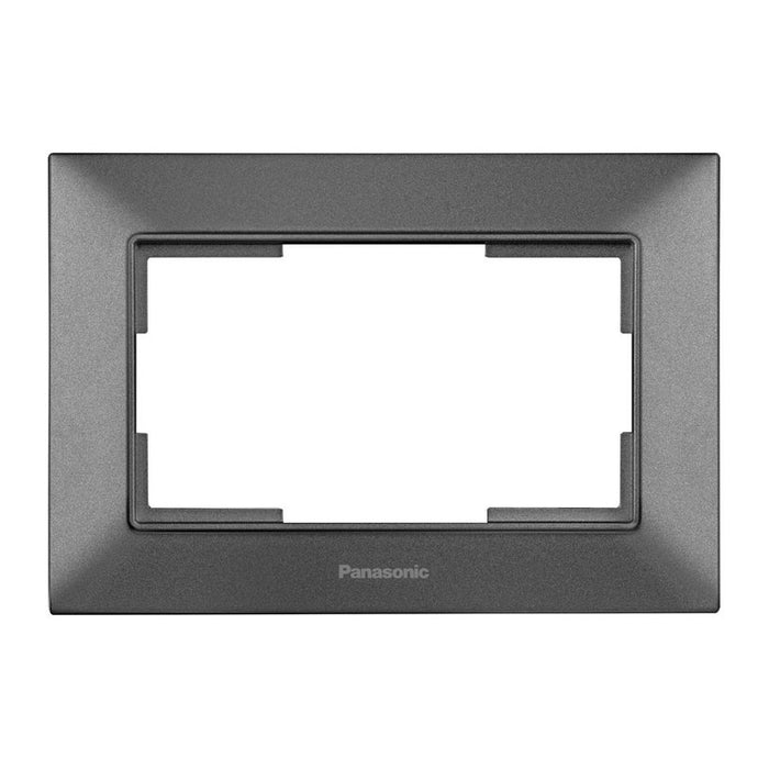 DOUBLE CONTACT FRAME DARK GRAY PANASONIC Arkedia Slim
