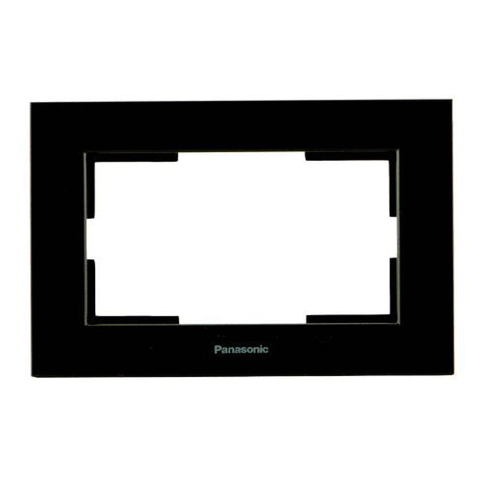 DOUBLE CONTACT FRAME BLACK PANASONIC KARRE PLUS