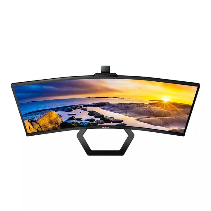 Philips 34E1C5600HE, 34" Curved 1500R VA WLED, 3440x1440@100Hz, 4ms GtG, 1ms MPRT, 300cd m/2, 3000:1, Mega Infinity DCR, Adaptive Sync, FlickerFree, Low Blue Light, 5Wx2, 5mp FHD Cam, Tilt, Height Adjust, HDMI, DP, USB hub