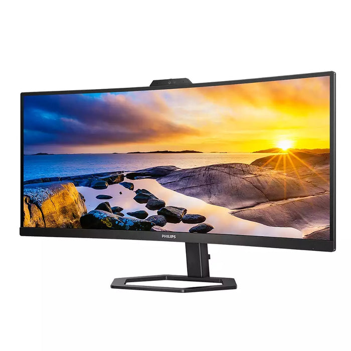 Philips 34E1C5600HE, 34" Curved 1500R VA WLED, 3440x1440@100Hz, 4ms GtG, 1ms MPRT, 300cd m/2, 3000:1, Mega Infinity DCR, Adaptive Sync, FlickerFree, Low Blue Light, 5Wx2, 5mp FHD Cam, Tilt, Height Adjust, HDMI, DP, USB hub