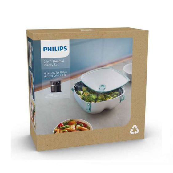 Set 2 in 1 for steaming and quick frying PHILIPS Airfryer HD9960/00
