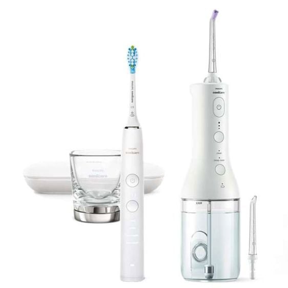 Electric toothbrush + oral shower PHILIPS Sonicare DiamondClean 9000 HX3886/41