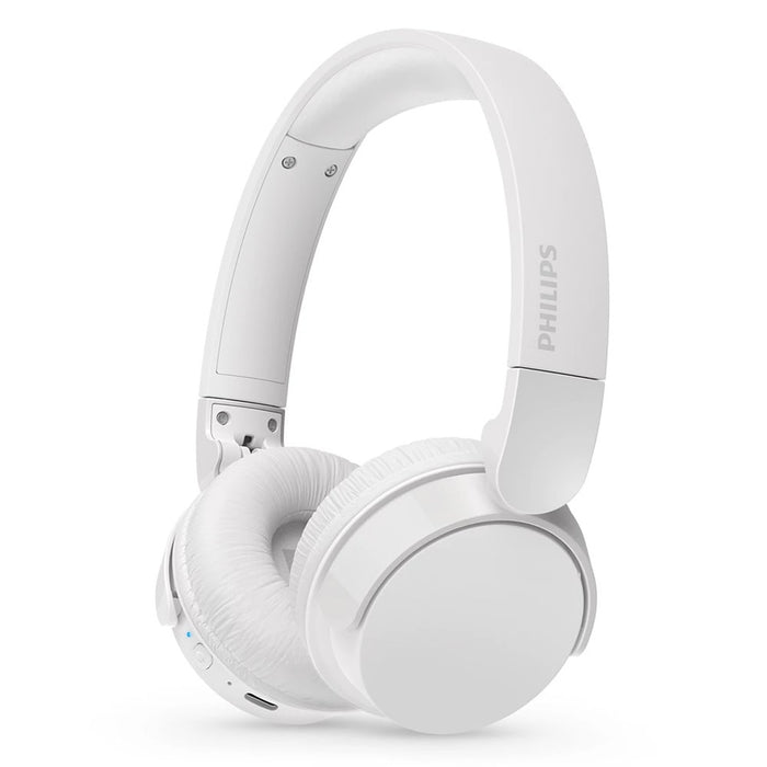 PHILIPS Wireless On Ear Headphone with mic 32mm drivers/closed-back white