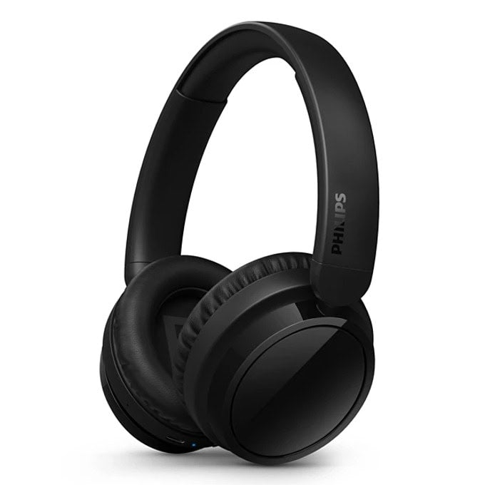 PHILIPS Wireless On Ear Headphone with mic 40mm drivers/closed-back black