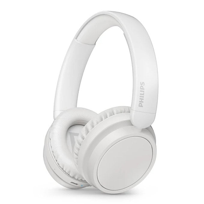 PHILIPS Wireless On Ear Headphone with mic 40mm drivers/closed-back white