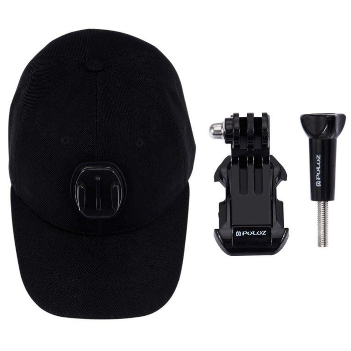 Puluz cap with sports camera mount (DJI, GoPro, Insta360)