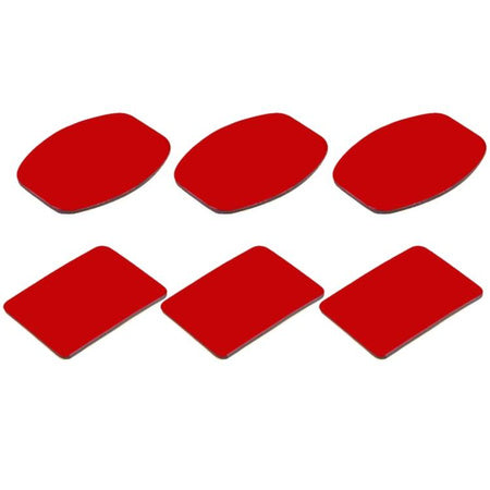 Set of 6x VHB Puluz stickers for Osmo Action / GoPro Hero / Insta360 One R.