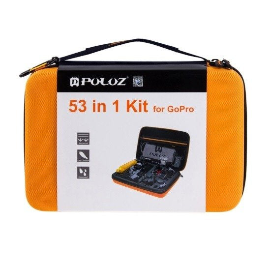 Set of 53 Puluz accessories for sports cameras PKT26