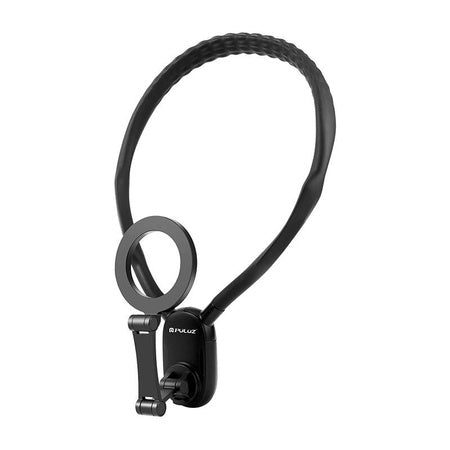 POV PULUZ neckband with attachment for sports cameras (DJI, GoPro, Insta360) and phones (Apple) (black)