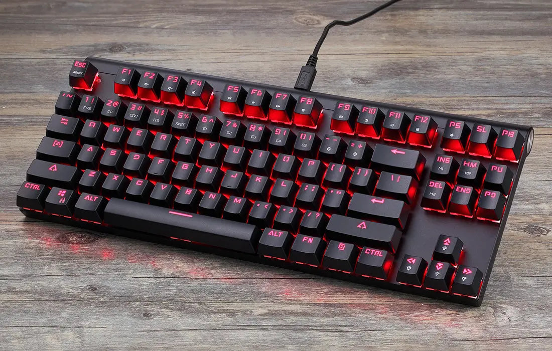 Mechanical gaming keyboard Motospeed CK101 RGB (black)