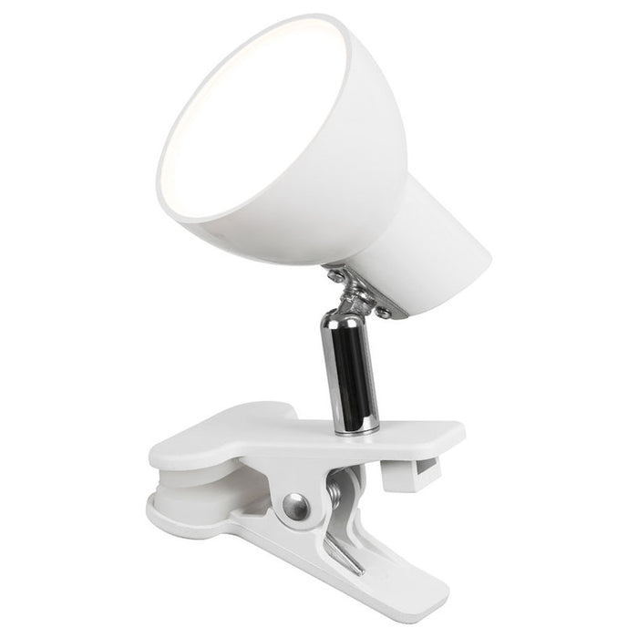 LED TABLE LAMP WITH CLIP 5W 360LM 3K WHITE RABALUX NOAH
