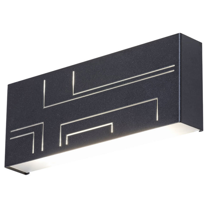LED FACADE FIXTURE 12W 4000K BLACK, IP65 RABALUX MARIBOR